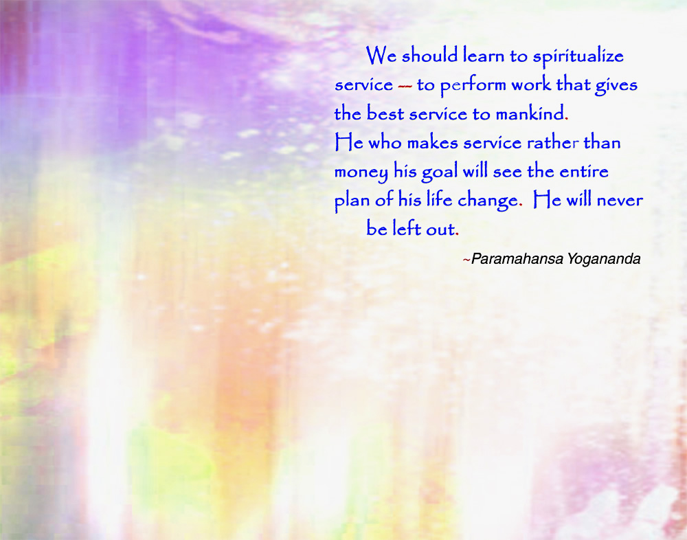 Yogananda service wallpaper